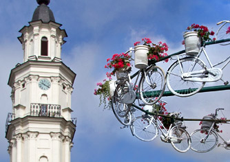 historische stad Kaunas in Litouwen