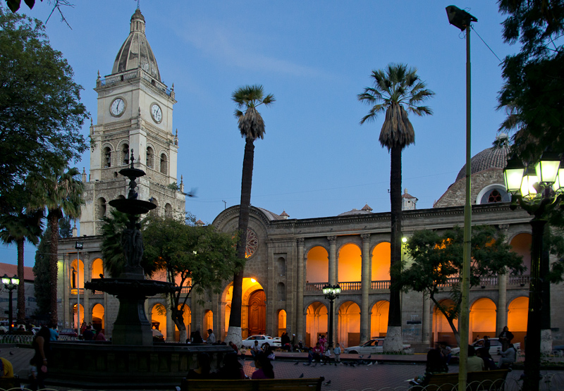 museum aan het Plaza 25 de Mayo in Sucre