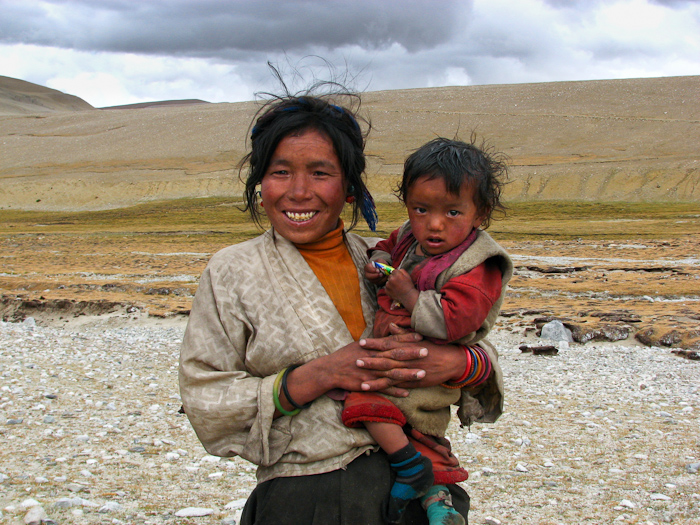 Nomaden in het Everest-gebied, Tibet