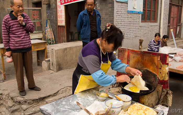 Pannenkoekenbakster in Luoyang