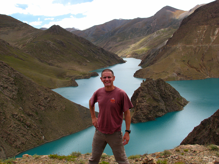 Simi La pas op 4340 meter hoogte, Tibet