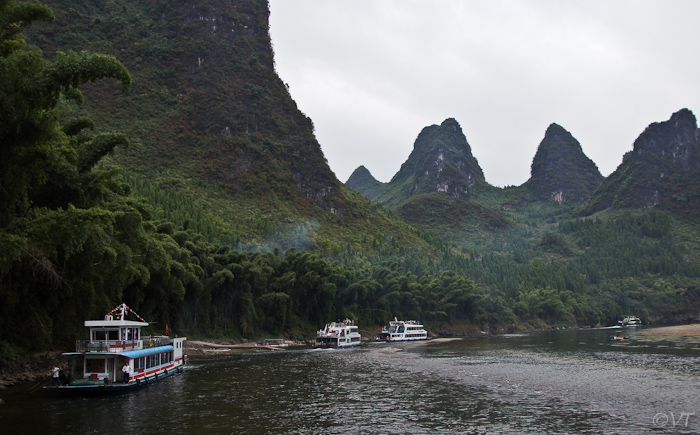 47  cruise over de Li-rivier van Guillin naar Yangshuo