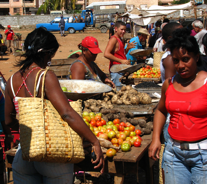58 markt in Trinidad