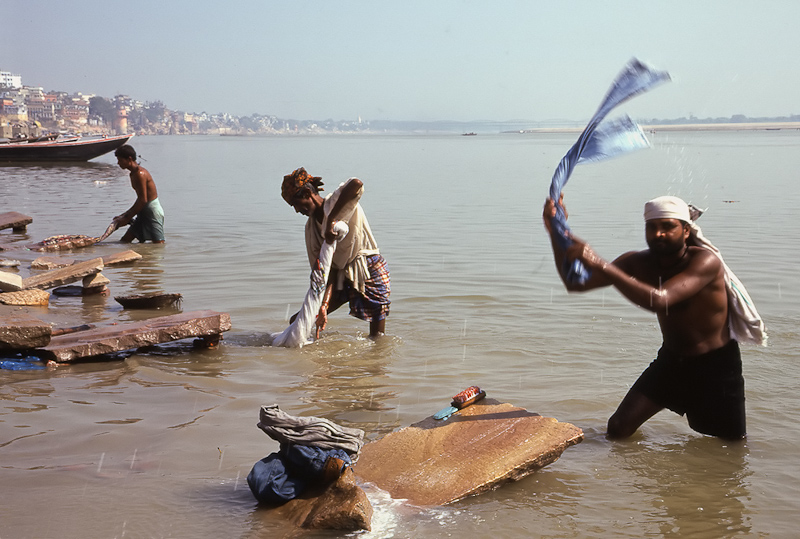 de wasmannen van Varanasi
