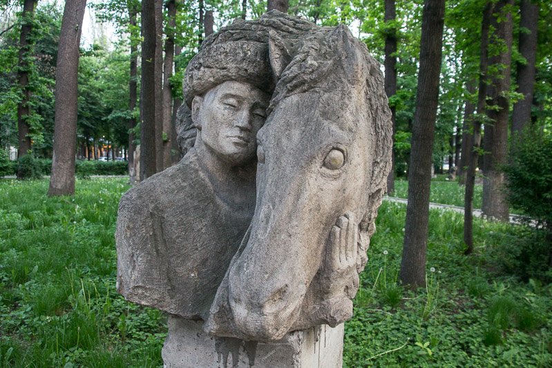 mooie beelden in het Gorky park