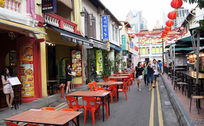 10  dinerstraat in Singapore