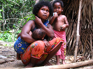 Orang Asli volk leeft nog zeer primitief