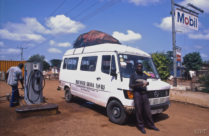 71 Bosco, onze chauffeur in Ghana