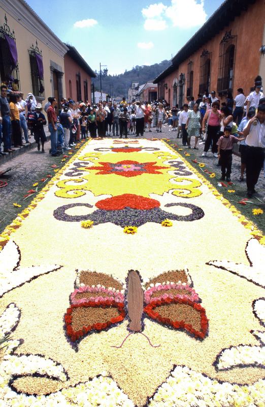 08 Guatemala Antigua straatbreed tapijt