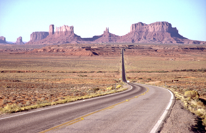 Arizona Monument Valley road