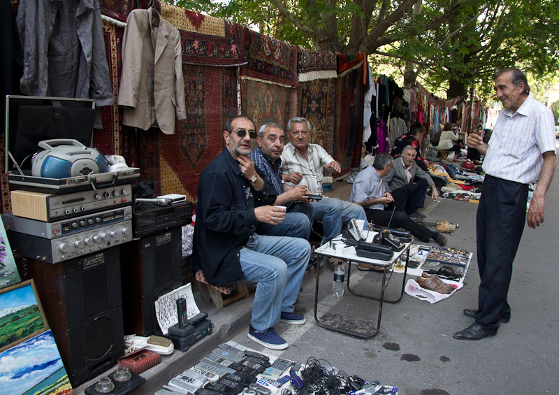 Vernissage-markt in Yerevan