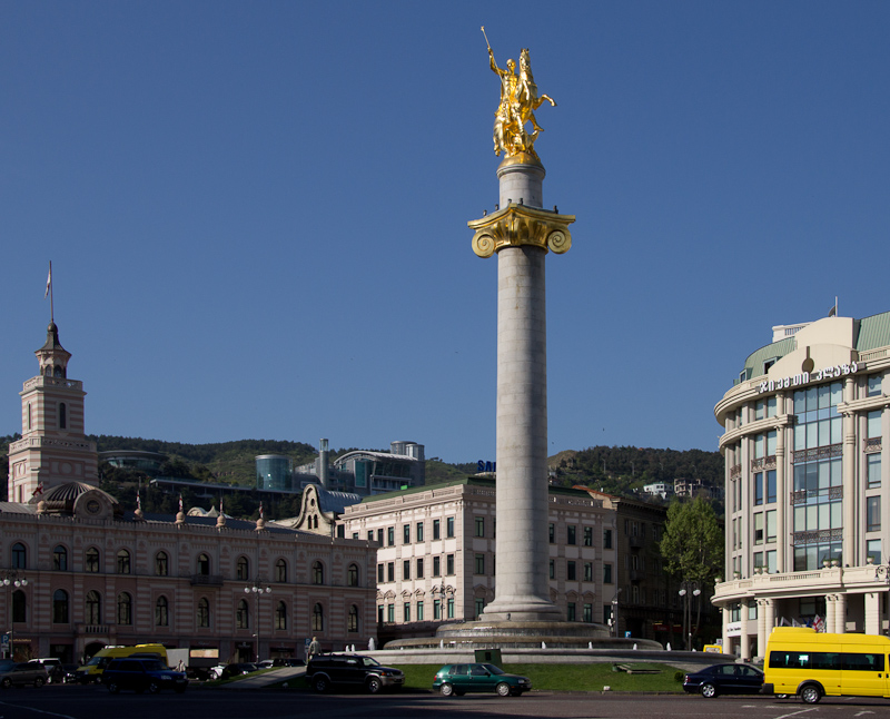 monument van Vrijheid en Overwinning op het Vrijheidsplein