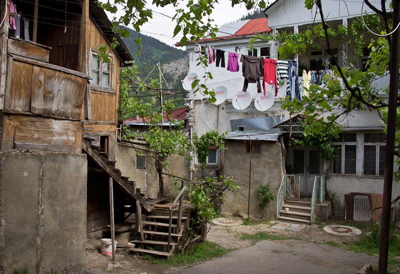 oud huis in Borjomi