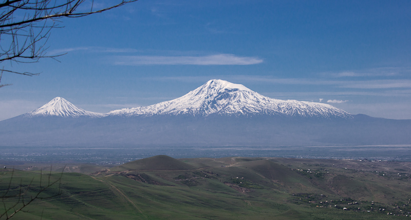 Mt Ararat (5165m) en Little Mt Ararat (3925m)