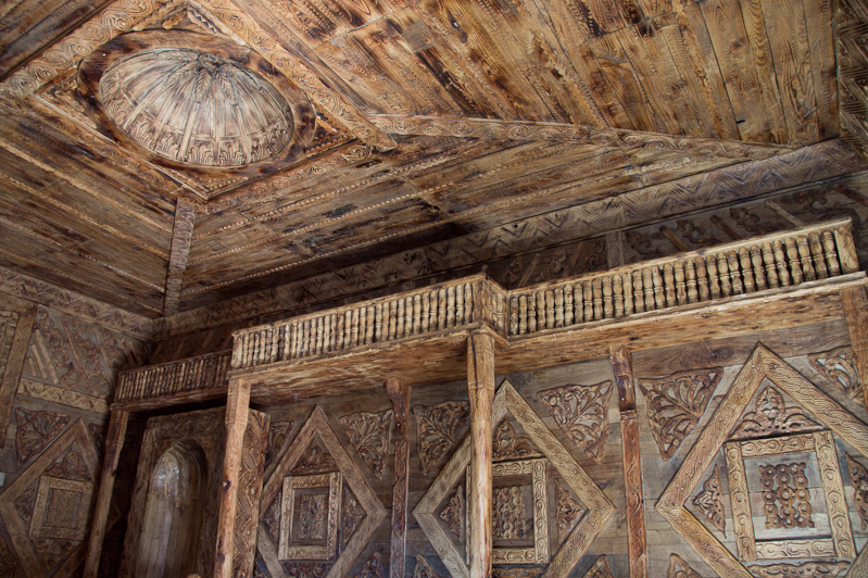 authentieke kamer in de Rabati (oude stad) van de stad Achaltsiche in Georgië