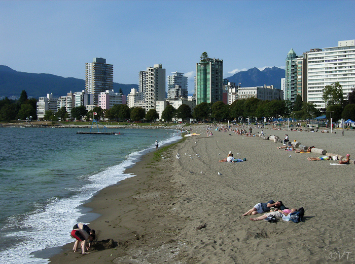 40 English Bay in Vancouver vlakbij  het hotel