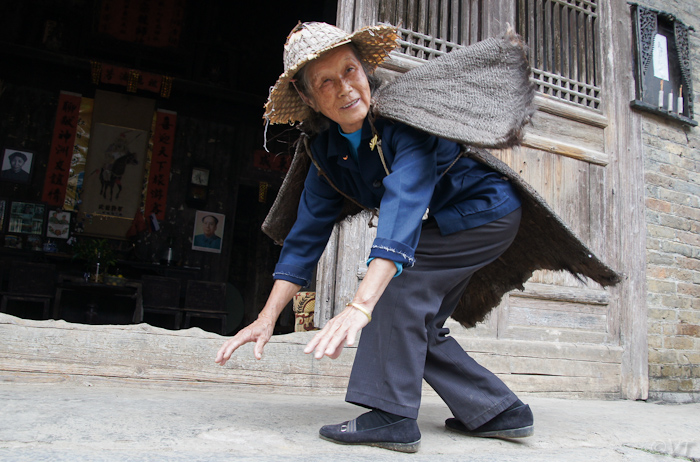 49  bezoek aan een boerenfamilie bij Yangshuo