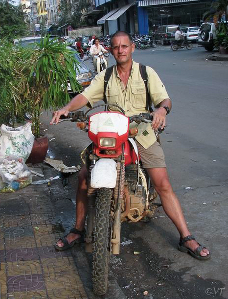 58  huurmotor in Phnom Penh