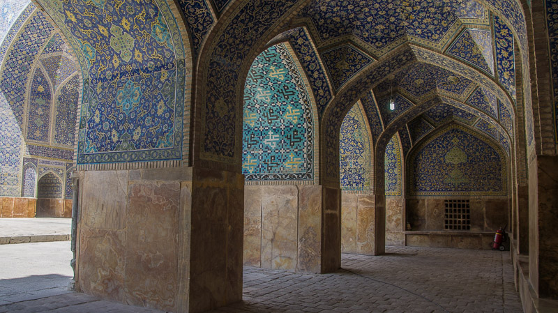 Isfahan, Koningsmoskee of Blauwe Imam moskee-10