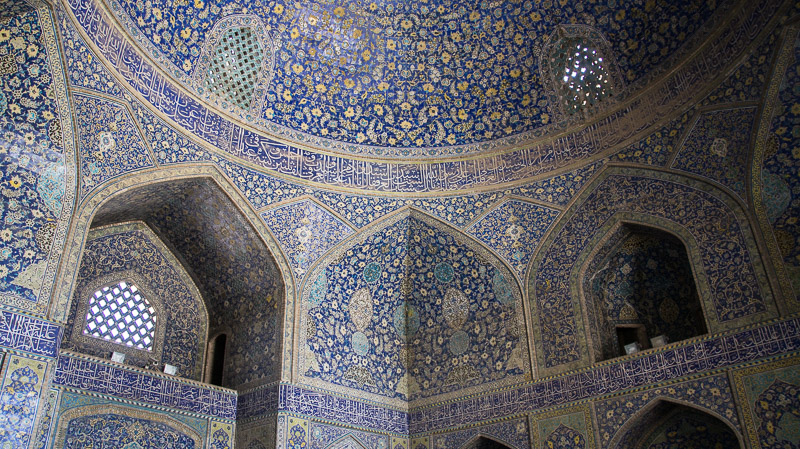 Isfahan, Koningsmoskee of Blauwe Imam moskee-12