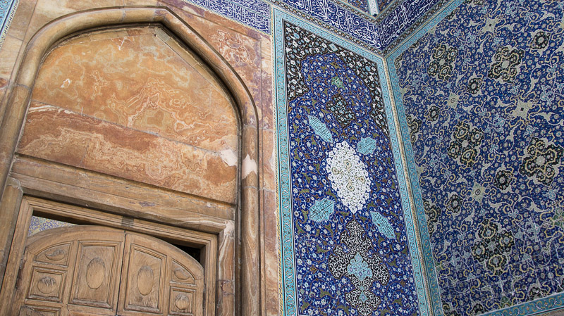 Isfahan, Koningsmoskee of Blauwe Imam moskee