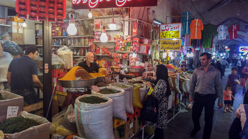 Isfahan, bazaar