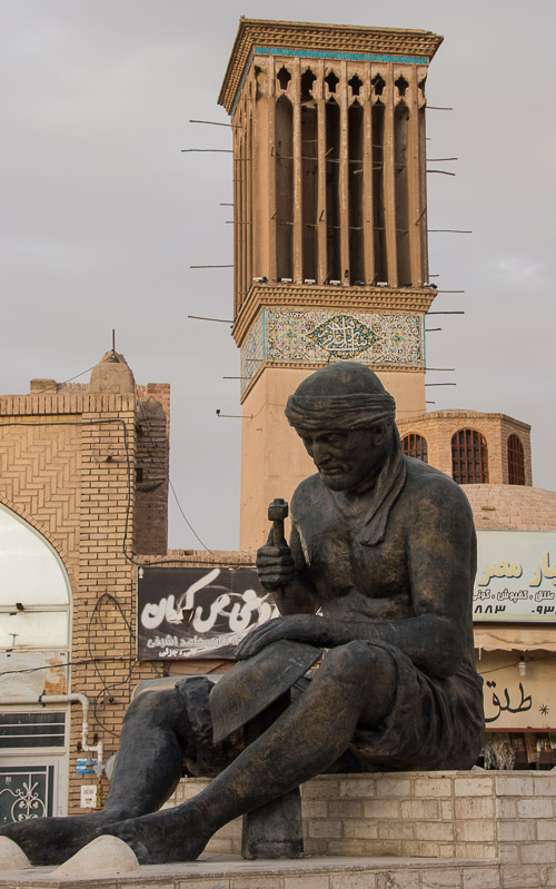 Kerman, ook hier vind je de windtorens