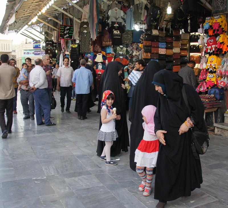 Qom, bazaar