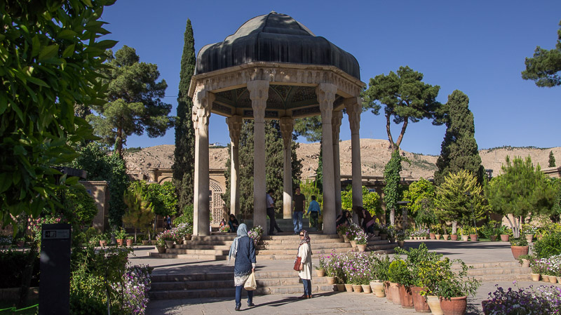 Shiraz, mausoleum van de dichter Hafez-2