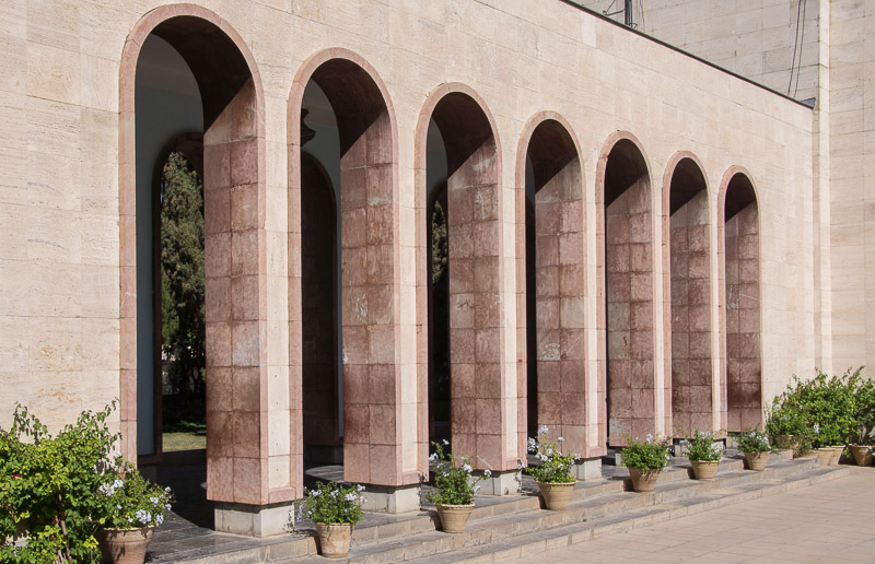 Shiraz, mausoleum van de dichter Hafez