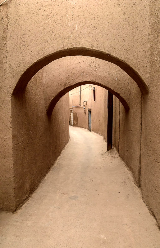 Yazd, oude stegen