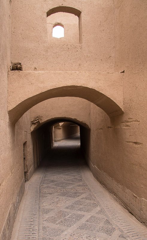 Yazd, oude stegen