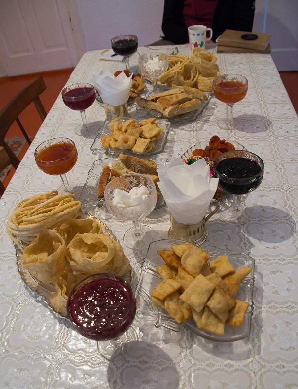 de eerste avond stond er meteen een heerlijk diner klaar