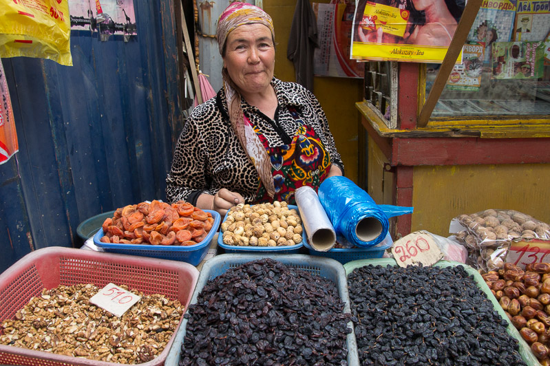 de markt in Osh