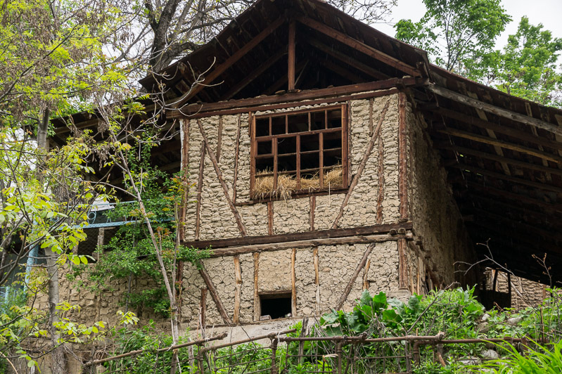 traditionele boerderij in Arslanbob