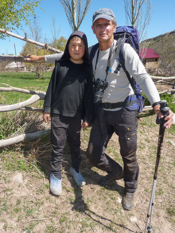 start van de Altyn Arashan trek