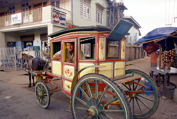 29-Pyin U Lwin, alleen koetsen ipv de taxi